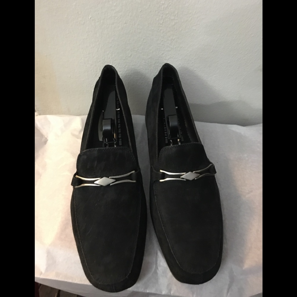 Black Suede Loafers